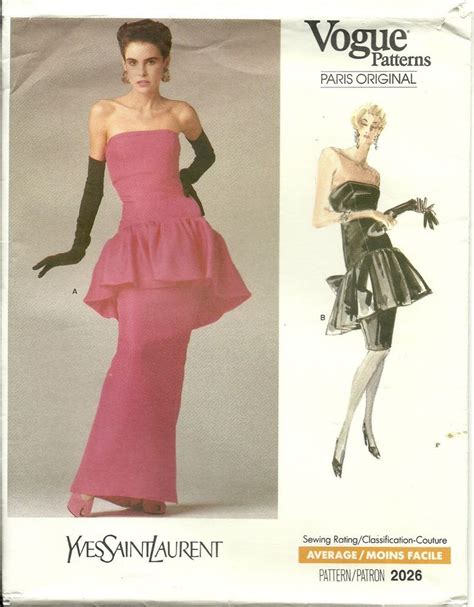 yves saint laurent dress pattern|yves saint laurent evening gowns.